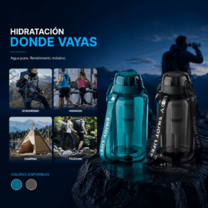 Botella Purificadora de Agua 1000ml