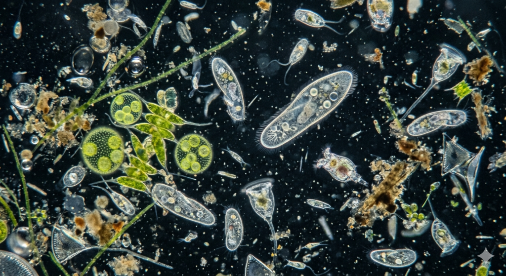 Bacterias en el agua