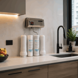 Purificador de Agua en Acero Quirúrgico Alargado
