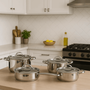 Batería de cocina de 8 Piezas